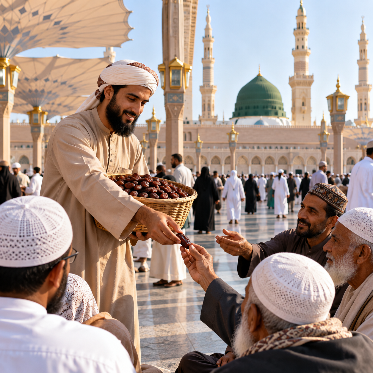 Dates Pack for Distribution in Madinah