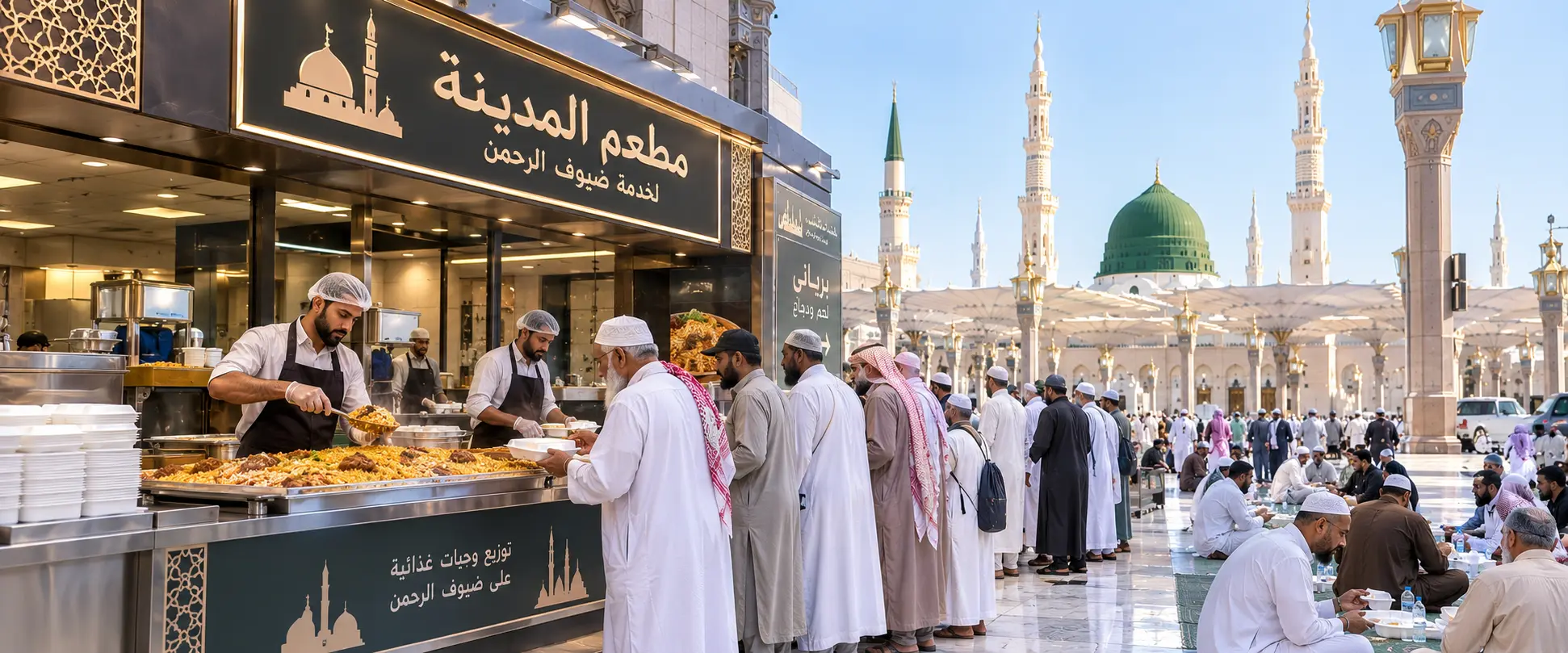 Feeding Hearts, Serving Pilgrims – Charity Madinah Food